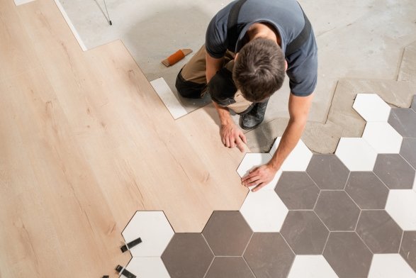 Flooring installation services in Muncy